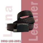 کمربند دورو چرم مردانه کد 230